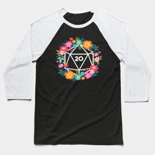 Flordal D20 Dice Baseball T-Shirt